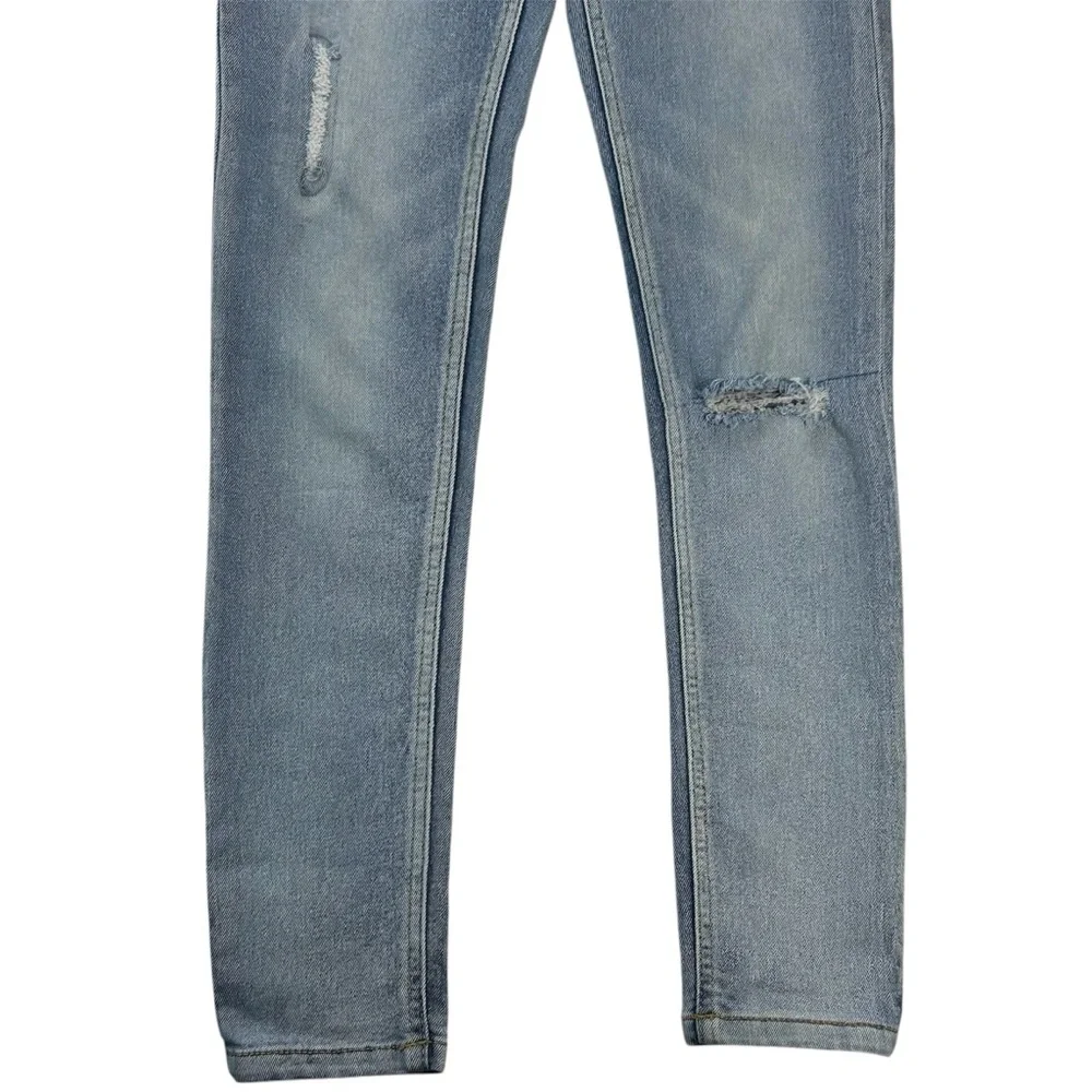 Lucky Brand Zoe Distressed Skinny Jeans Size 14 Big Girls